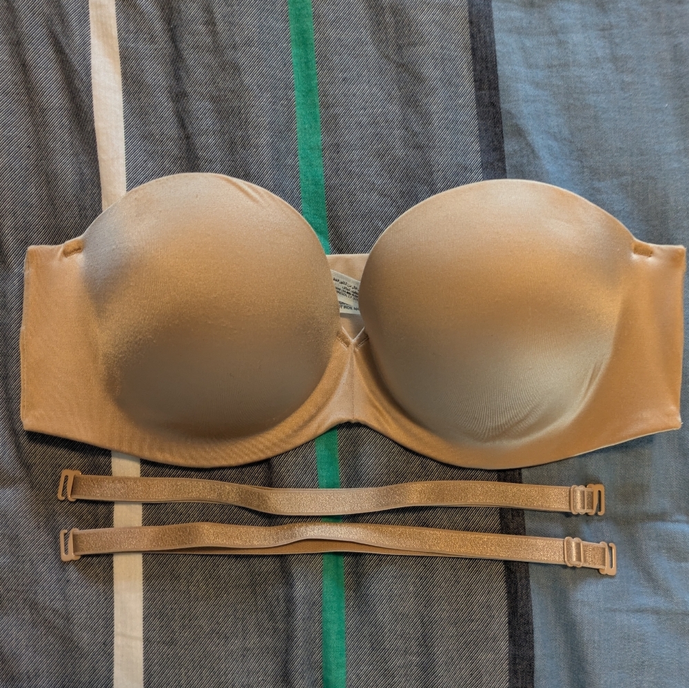 Soma Enhancing Shape Push Up Strapless Bra Nude 34B